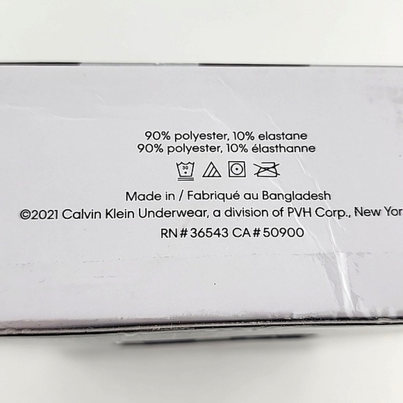 Calvin Klein 3 Pack Microfibre Low Rise Trunk Navy Blue Black Red Size XL - Picture 9 of 9